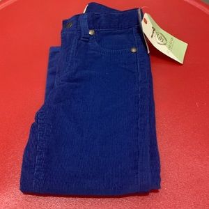 New blue corduroy pants size 3T